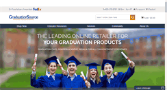 Desktop Screenshot of graduationsource.com