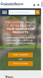 Mobile Screenshot of graduationsource.com
